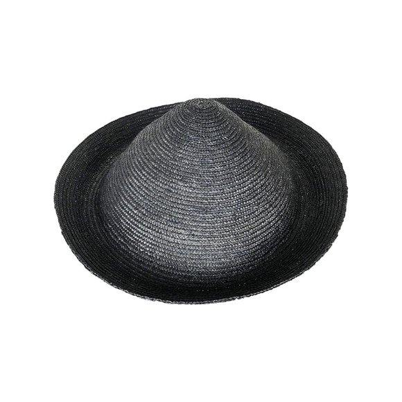 BCBG Black Straw Hat - Picture 5 of 12